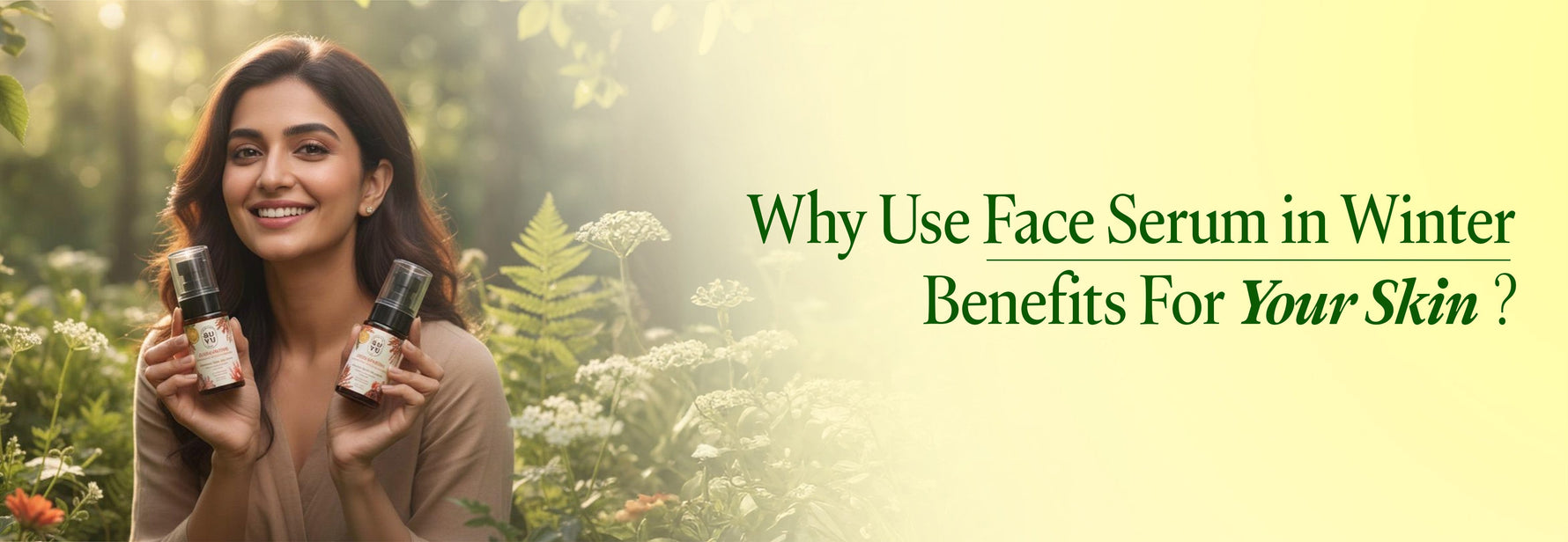 face serum in winter