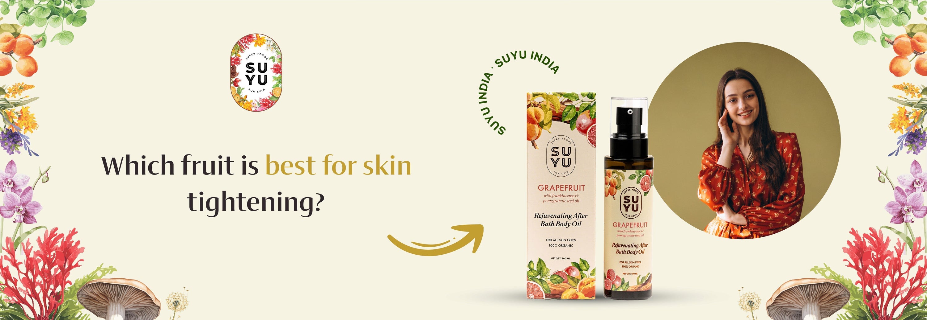 Grapefruit Rejuvenating After Bath Body Oil