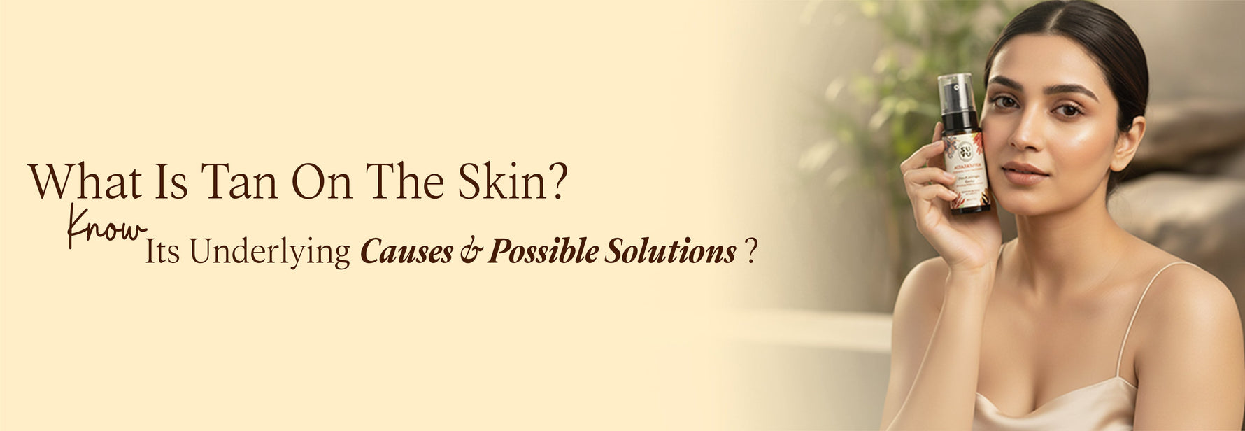 Tan on the skin 