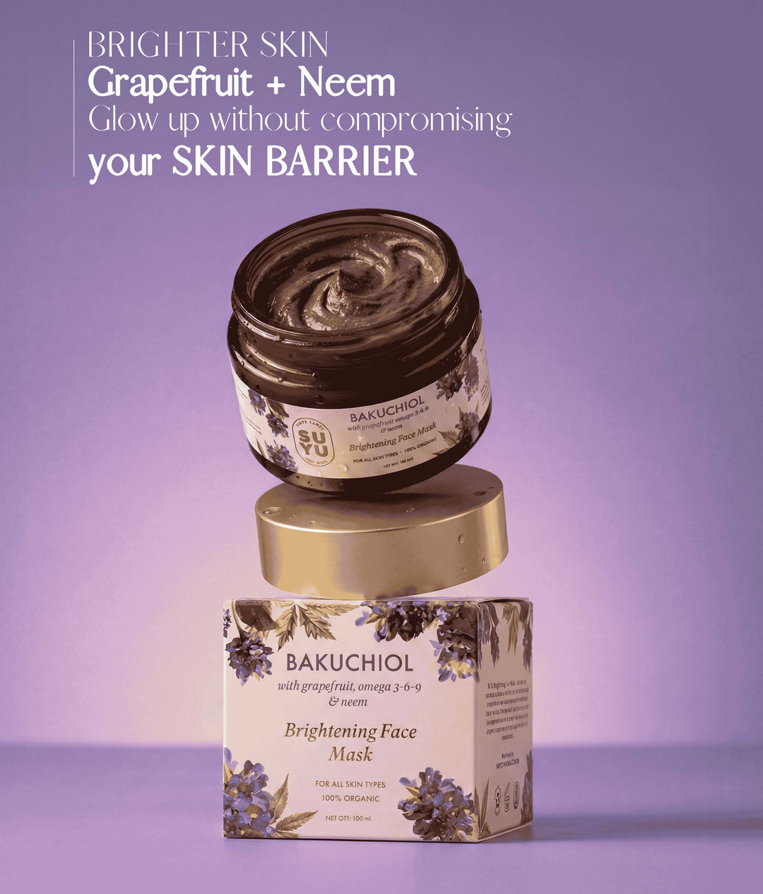 Bakuchiol Brightening Face Mask