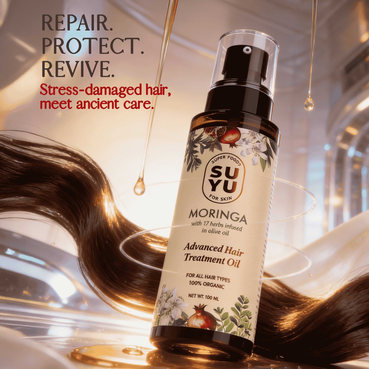 Moringa Advanced Hair Treatment Oil