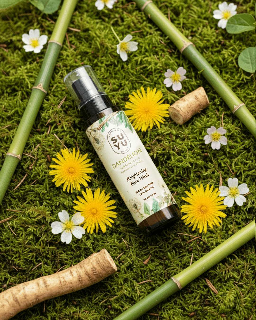 Dandelion Brightening Face Wash