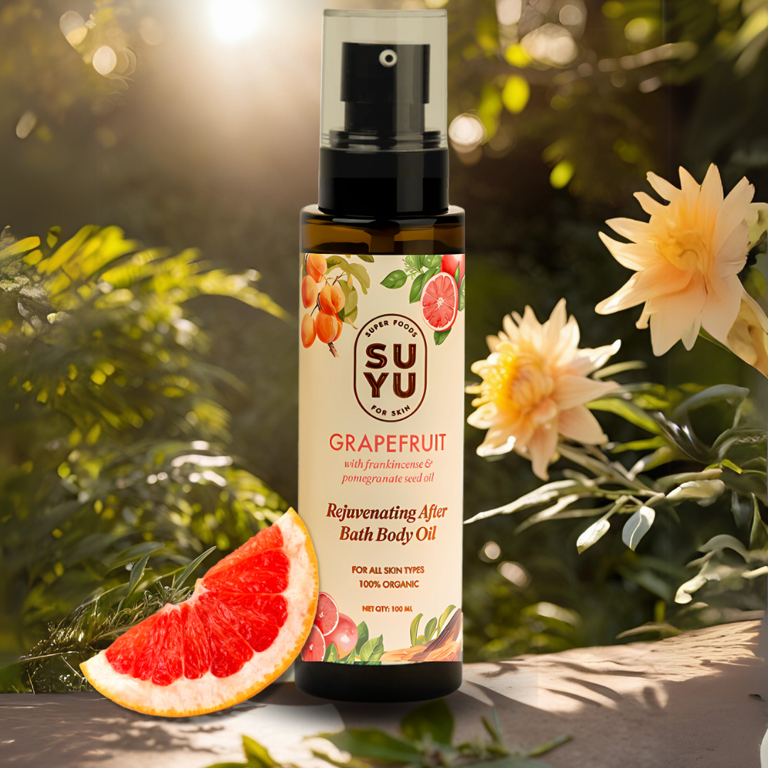 Grapefruit Rejuvenating After Bath Body Oil