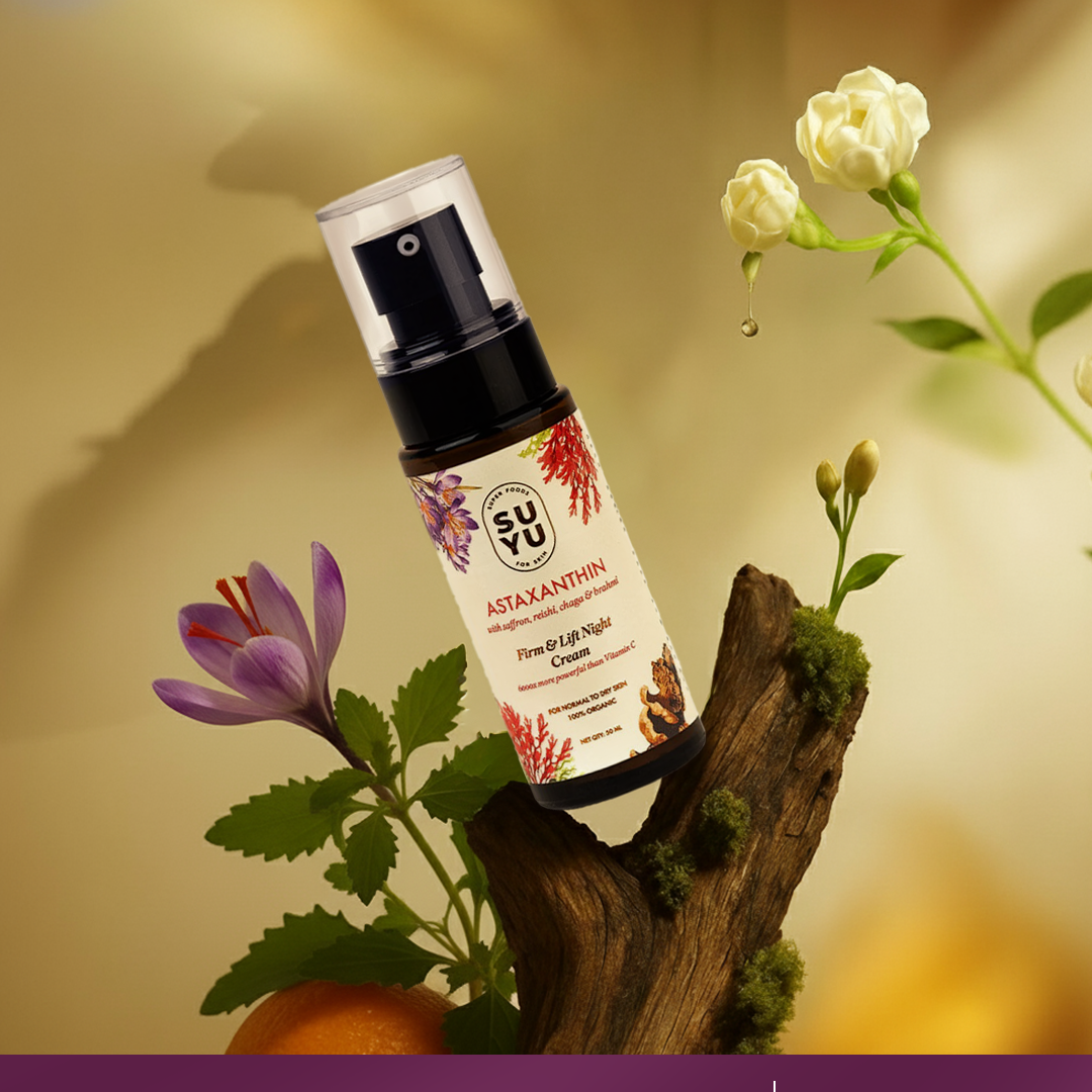 Night Restore Duo Bundle --- Astaxanthin Firm & Lift Night Cream  --- Dandelion Brightening Face Wash