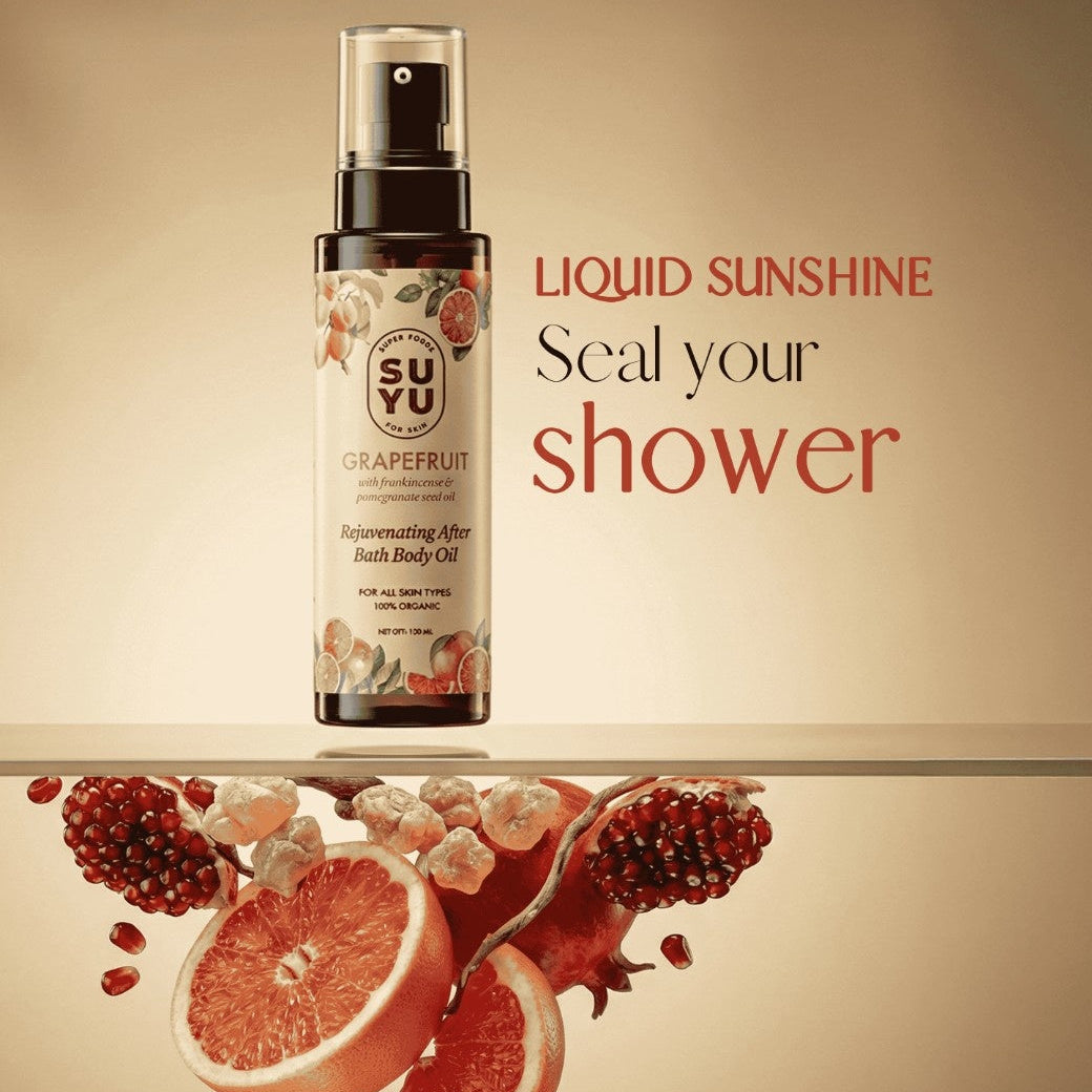 Grapefruit Rejuvenating After Bath Body Oil