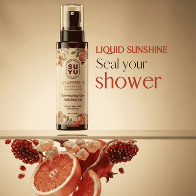Grapefruit Rejuvenating After Bath Body Oil